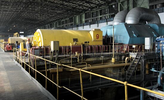 Старобешевская теплоэлектростанция в Донецкой области