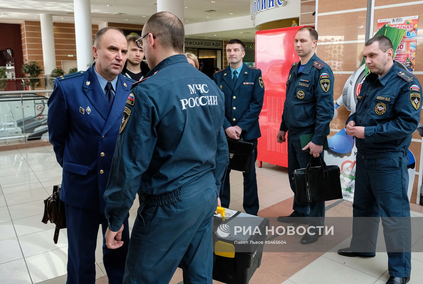 Проверка пожарной безопасности в торговых центрах