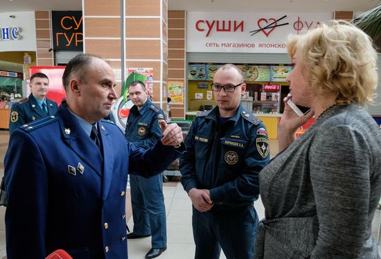 Проверка пожарной безопасности в торговых центрах