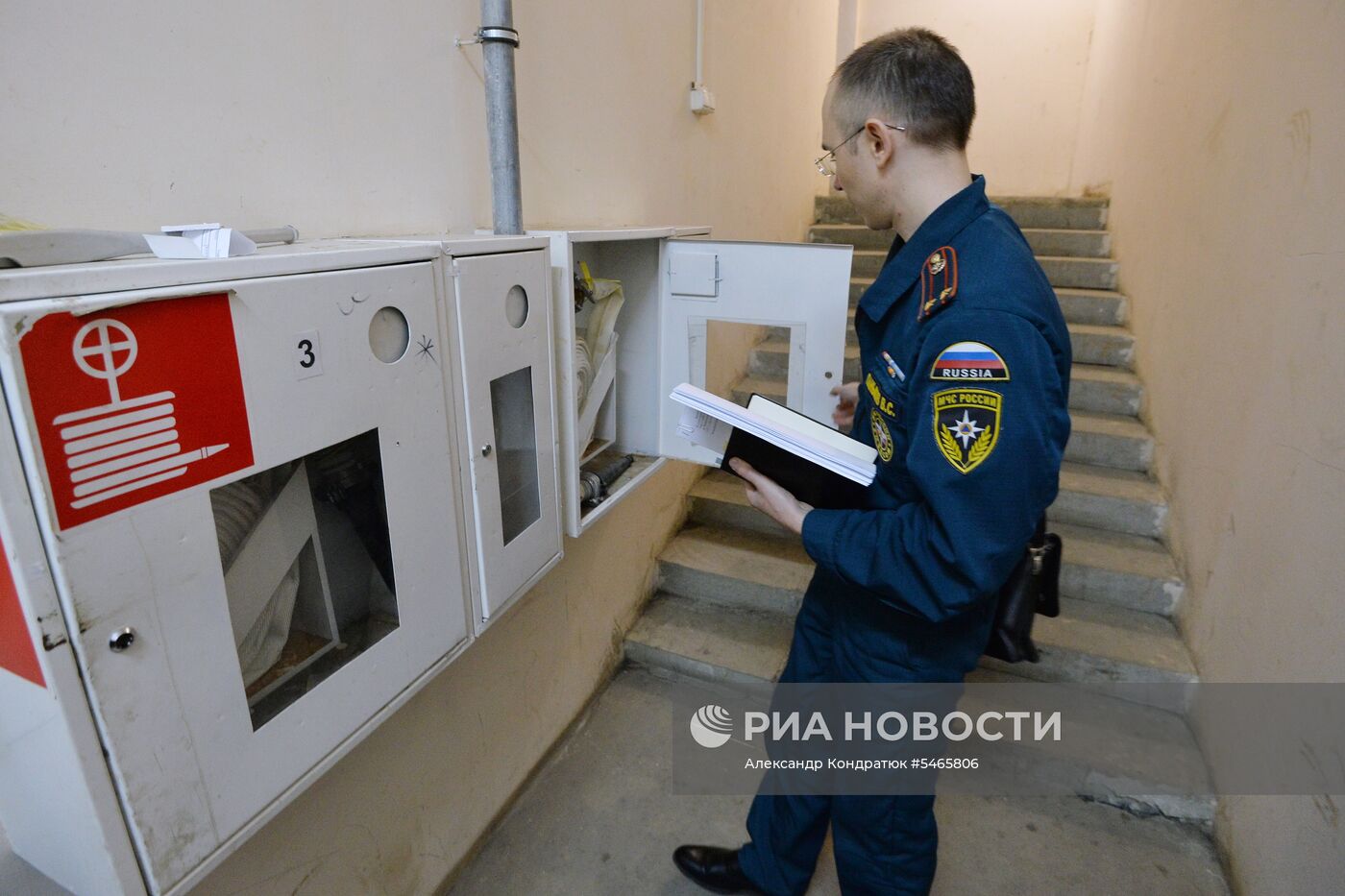 Проверка пожарной безопасности в ТЦ "Кольцо"  в Челябинске