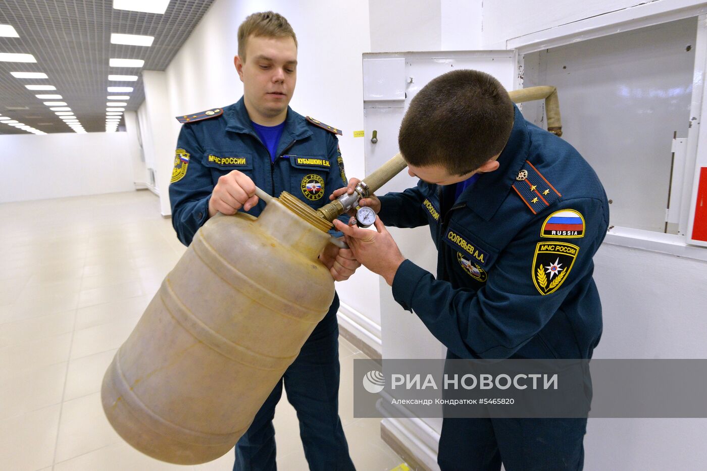 Проверка пожарной безопасности в ТЦ "Кольцо"  в Челябинске