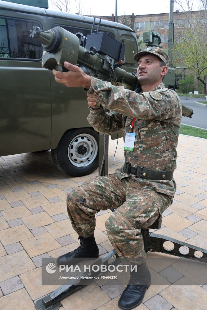 Международная выставка вооружения и оборонных технологий "ArmHiTec-2018" в Ереване