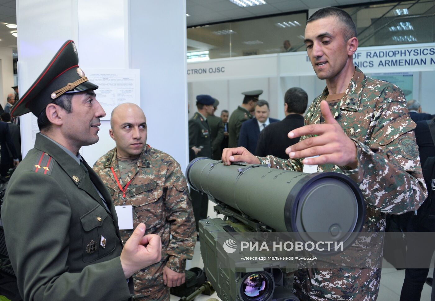 Международная выставка вооружения и оборонных технологий "ArmHiTec-2018" в Ереване
