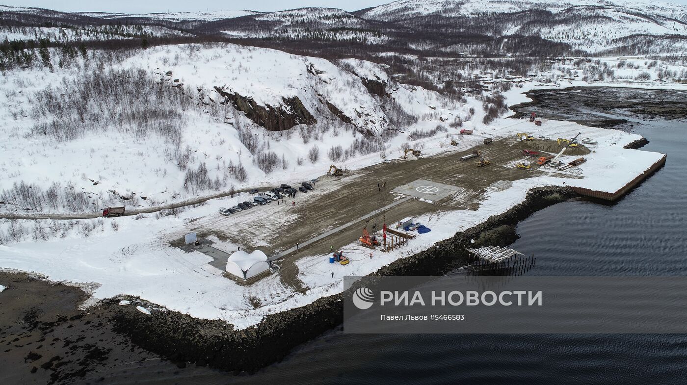 Рабочая поездка министра транспорта РФ М. Соколова в Мурманск