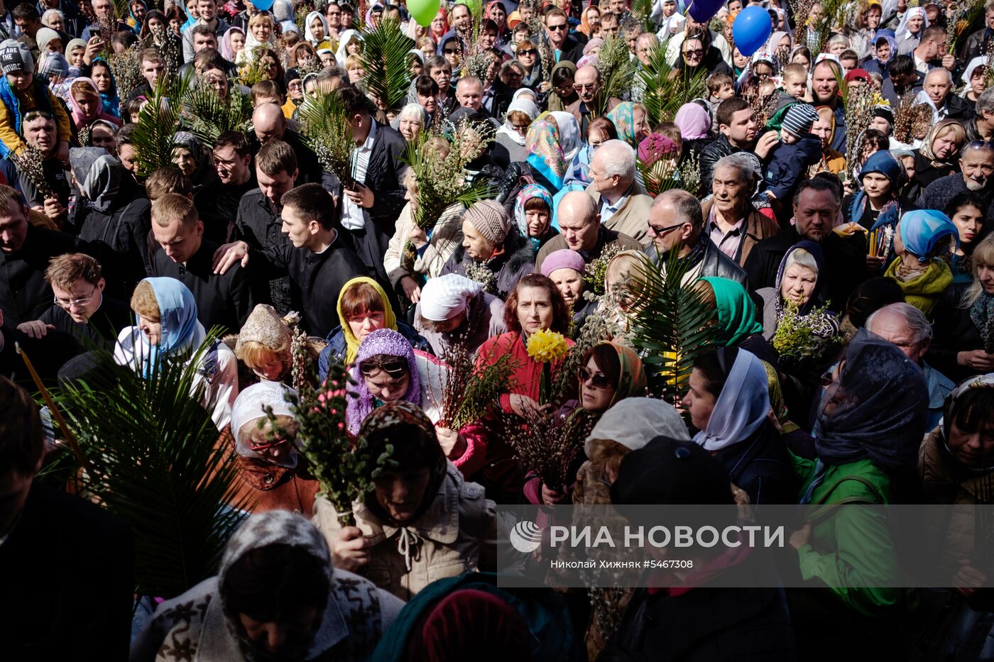 Празднование Вербного воскресенья в России Празднование Вербного воскресенья в России