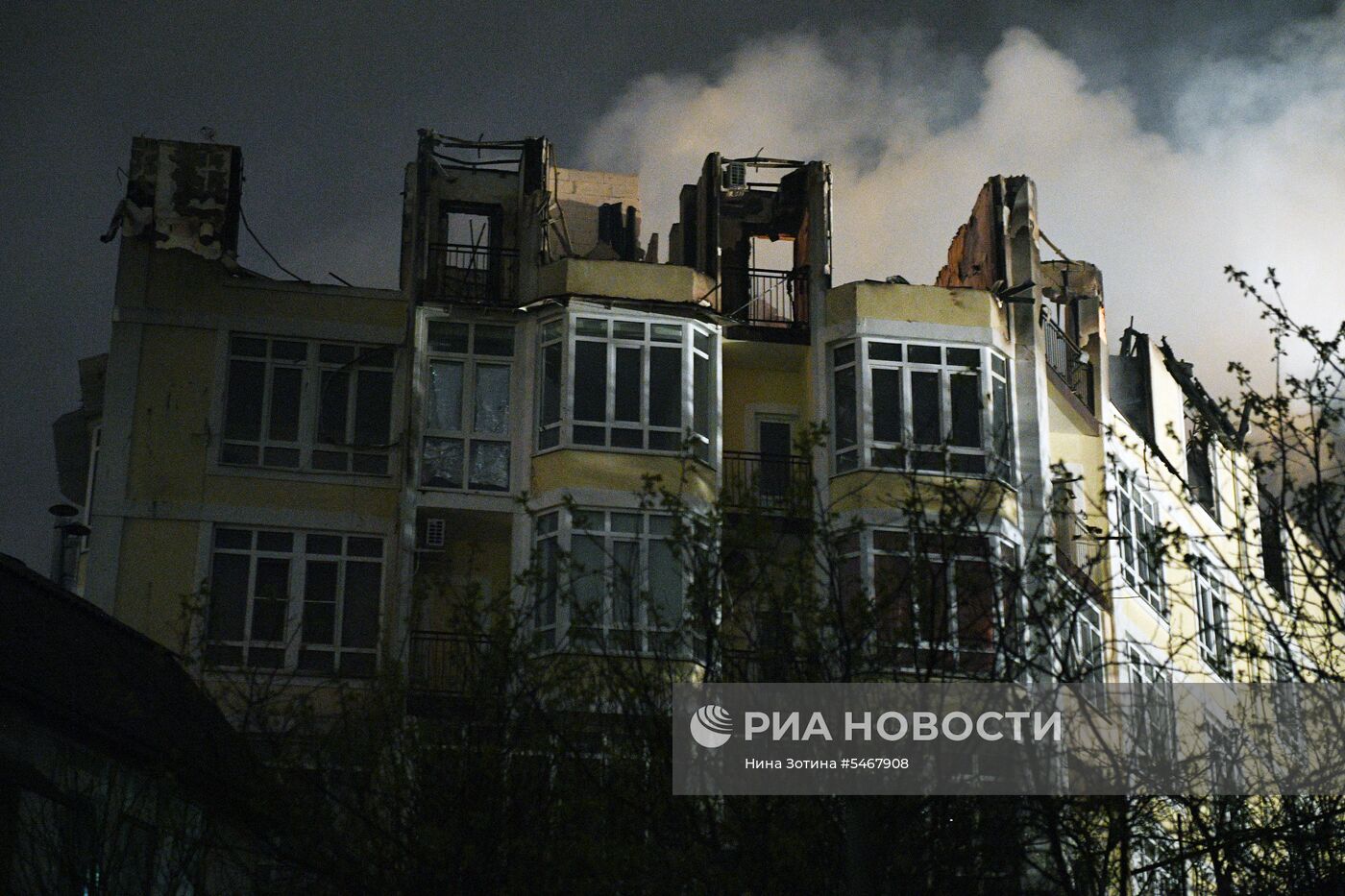 Пожар в жилом доме в Сочи | РИА Новости Медиабанк