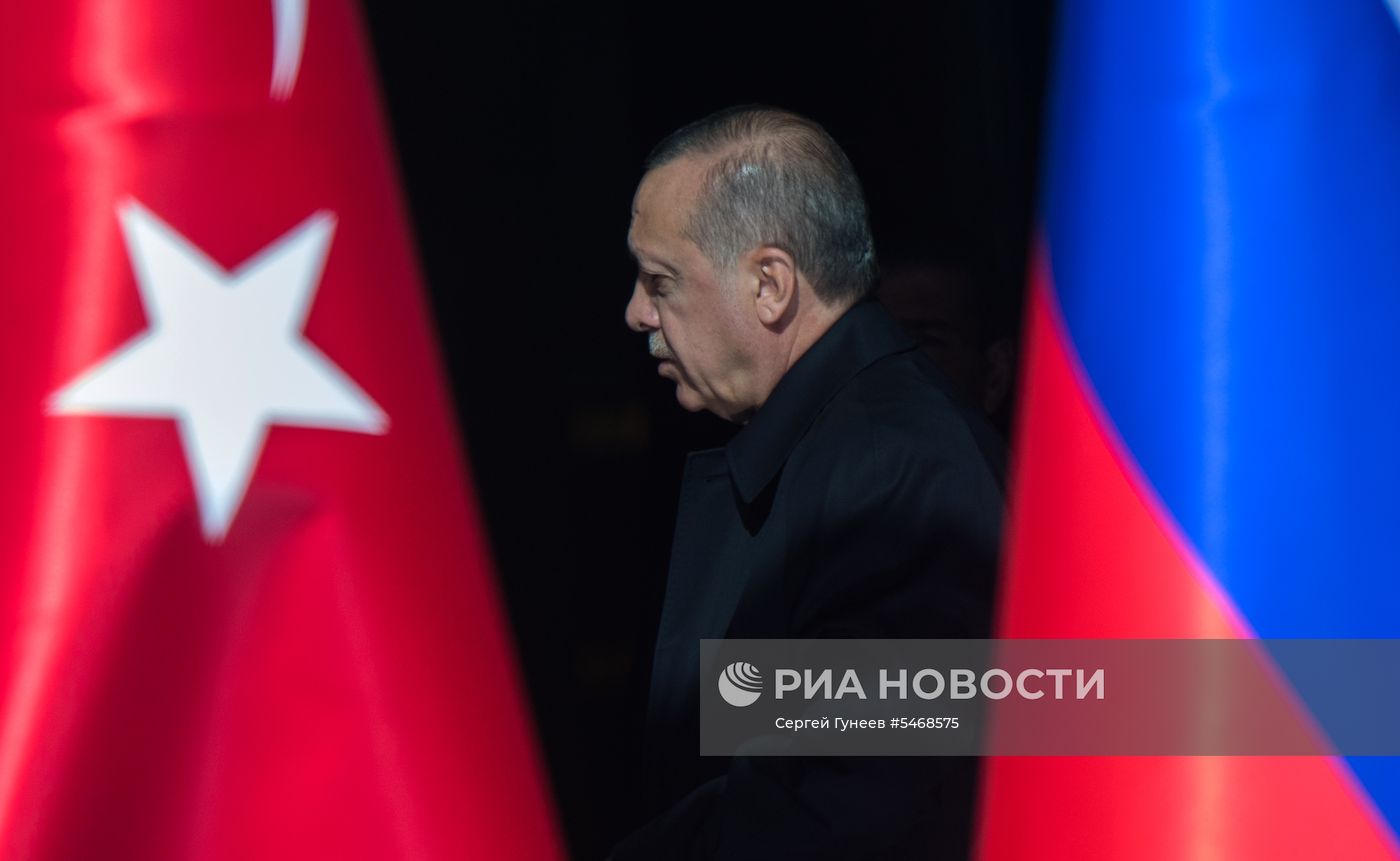 Визит президента РФ В. Путина в Турцию