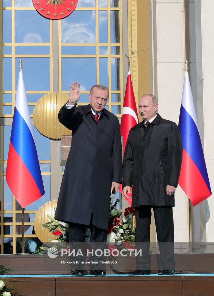 Визит президента РФ В. Путина в Турцию