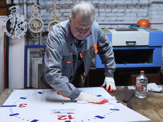 Ремонт и обслуживание московских уличных часов