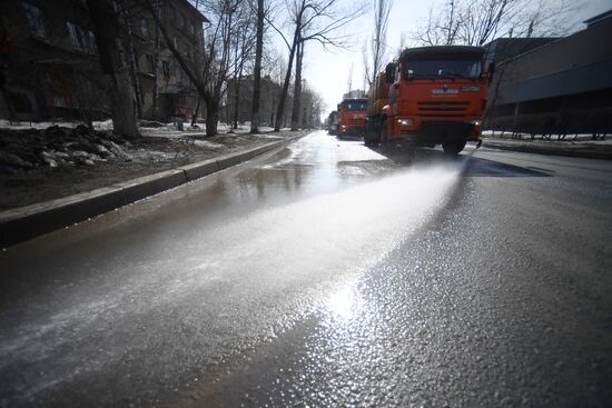 Уборка и благоустройство территорий ЮВАО 