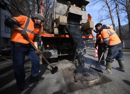 Уборка и благоустройство территорий ЮВАО 