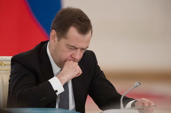 Президент РФ В. Путин провел заседание Госсовета по вопросу развития конкуренции