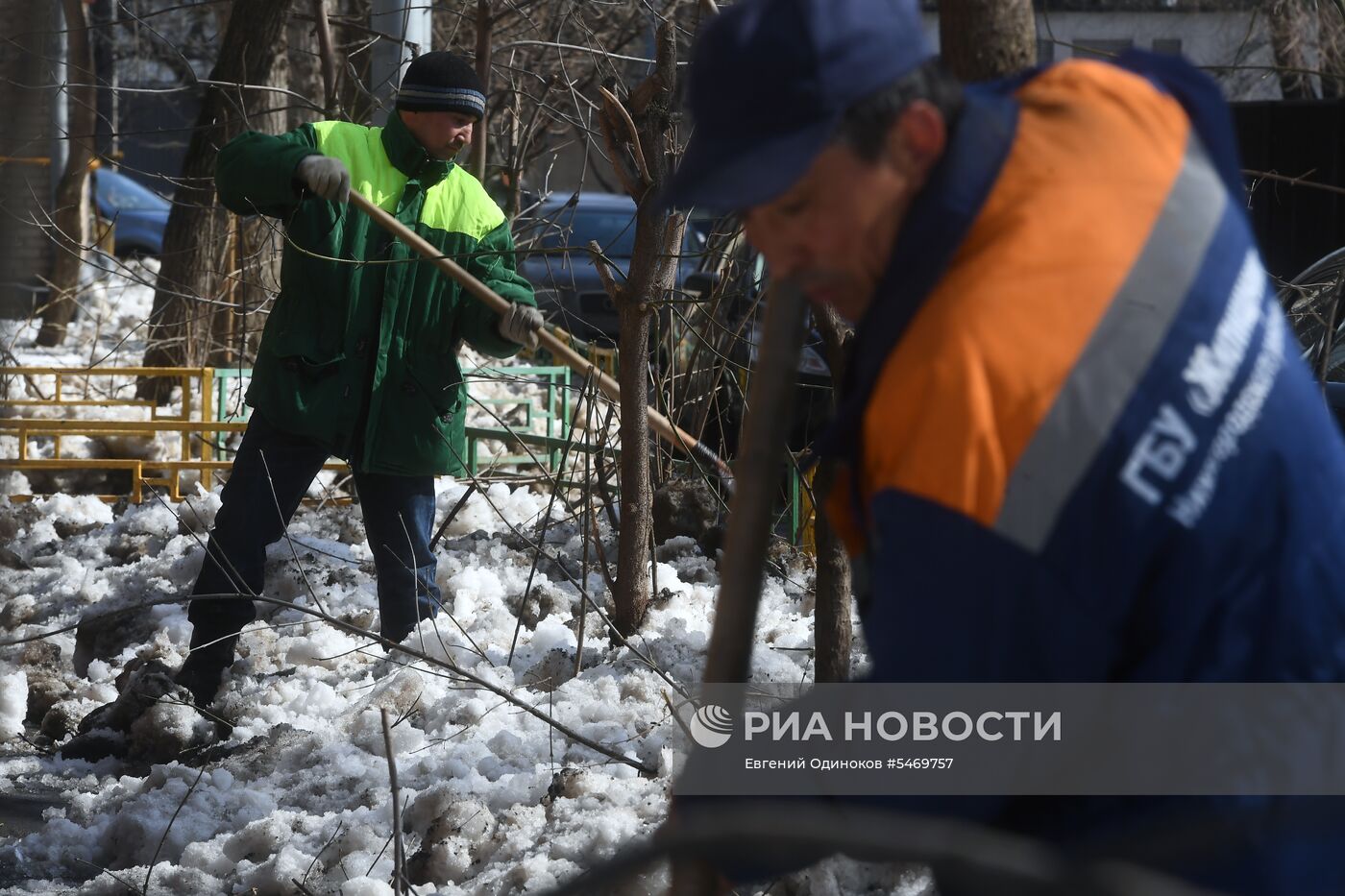 Уборка и благоустройство территорий ЮВАО 