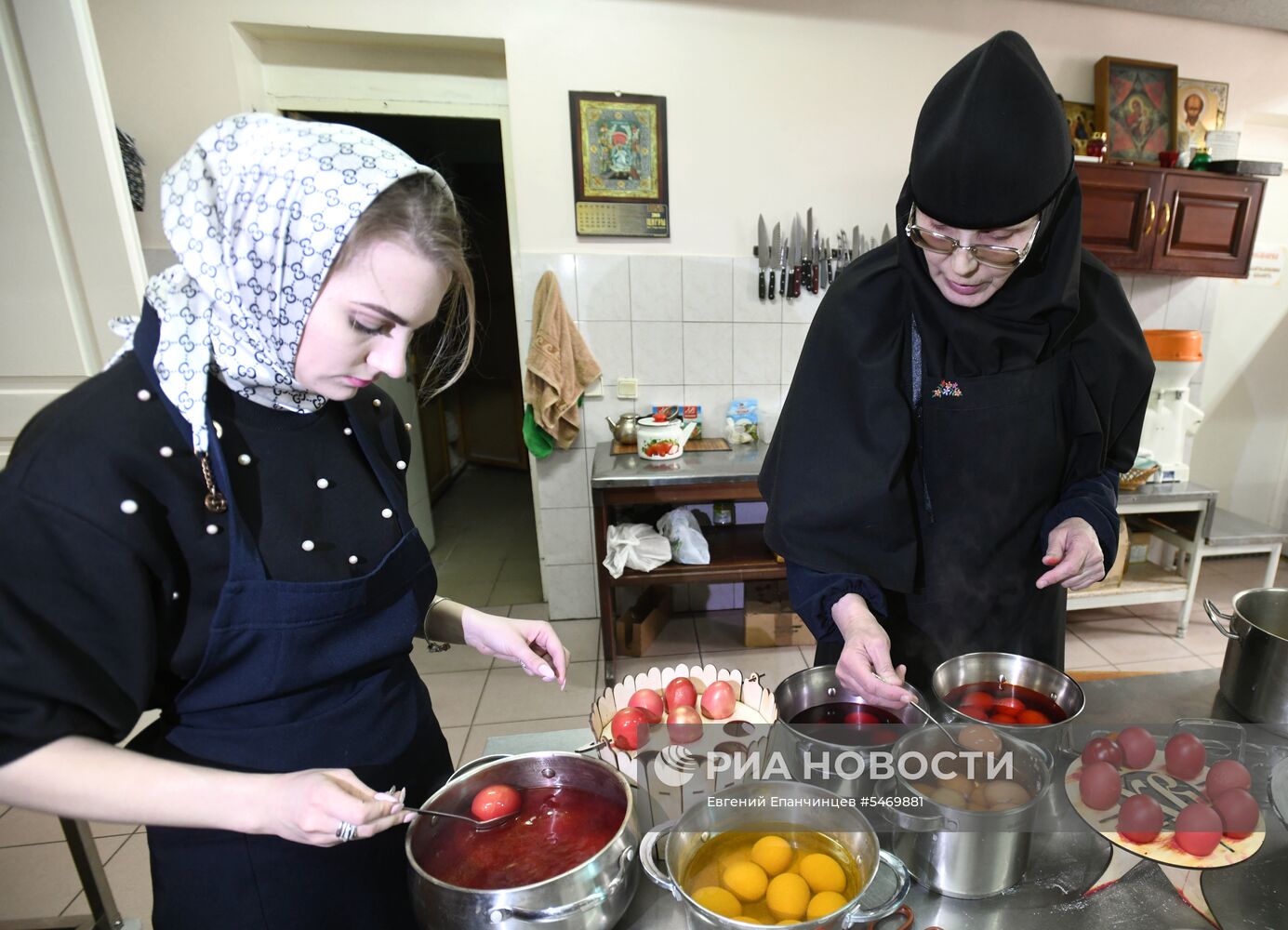 Подготовка к Пасхе в женском монастыре Забайкальского края
