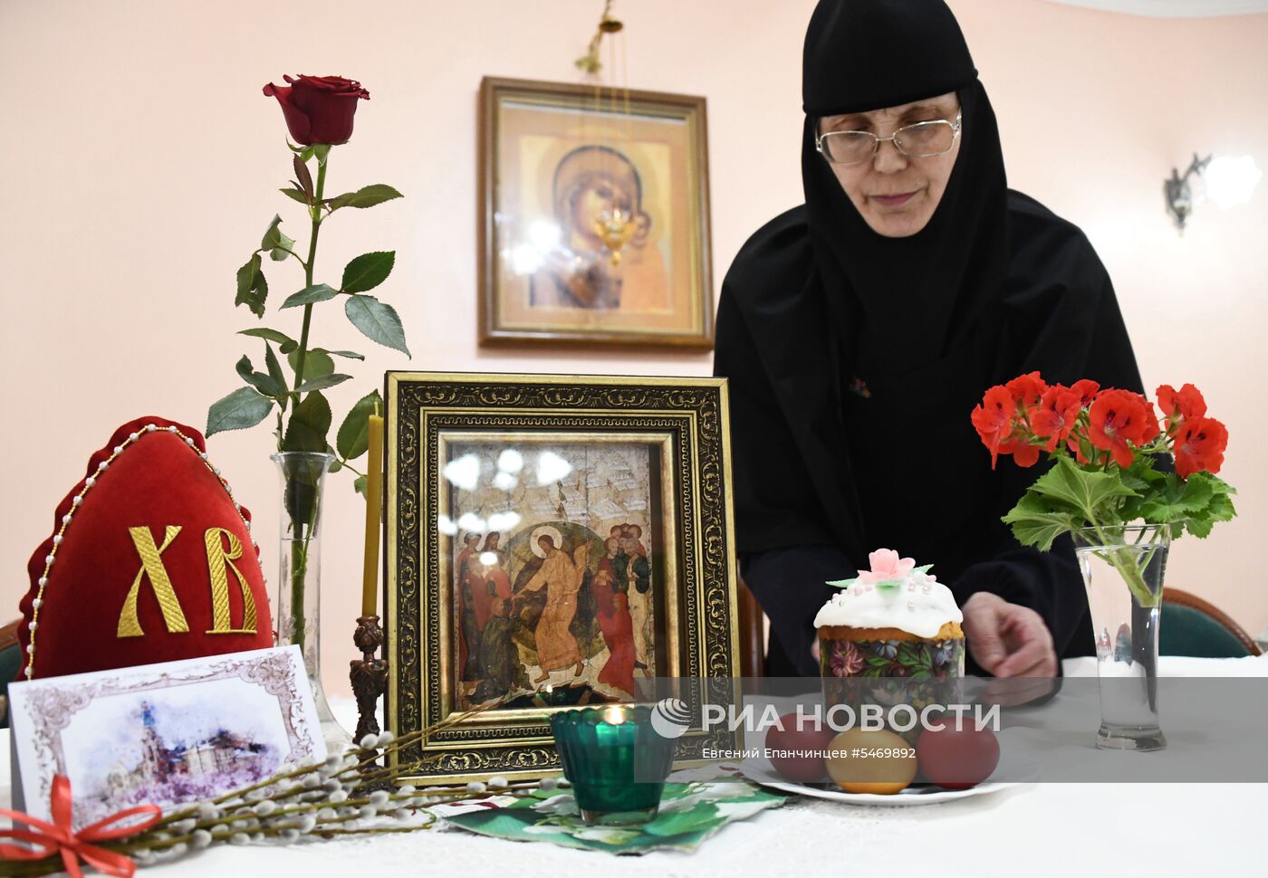 Подготовка к Пасхе в женском монастыре Забайкальского края