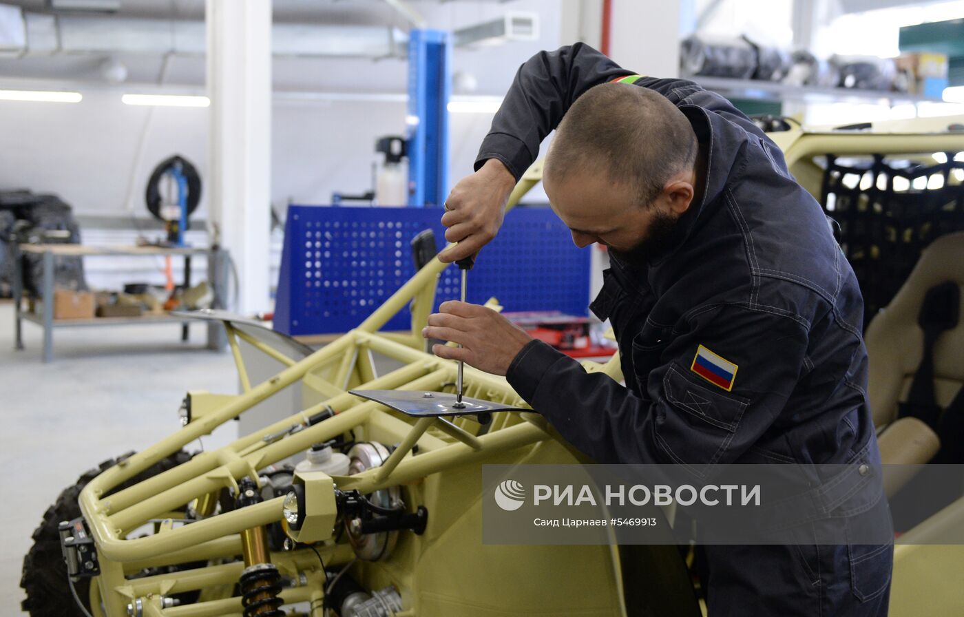 Испытания военных багги в Гудермесе