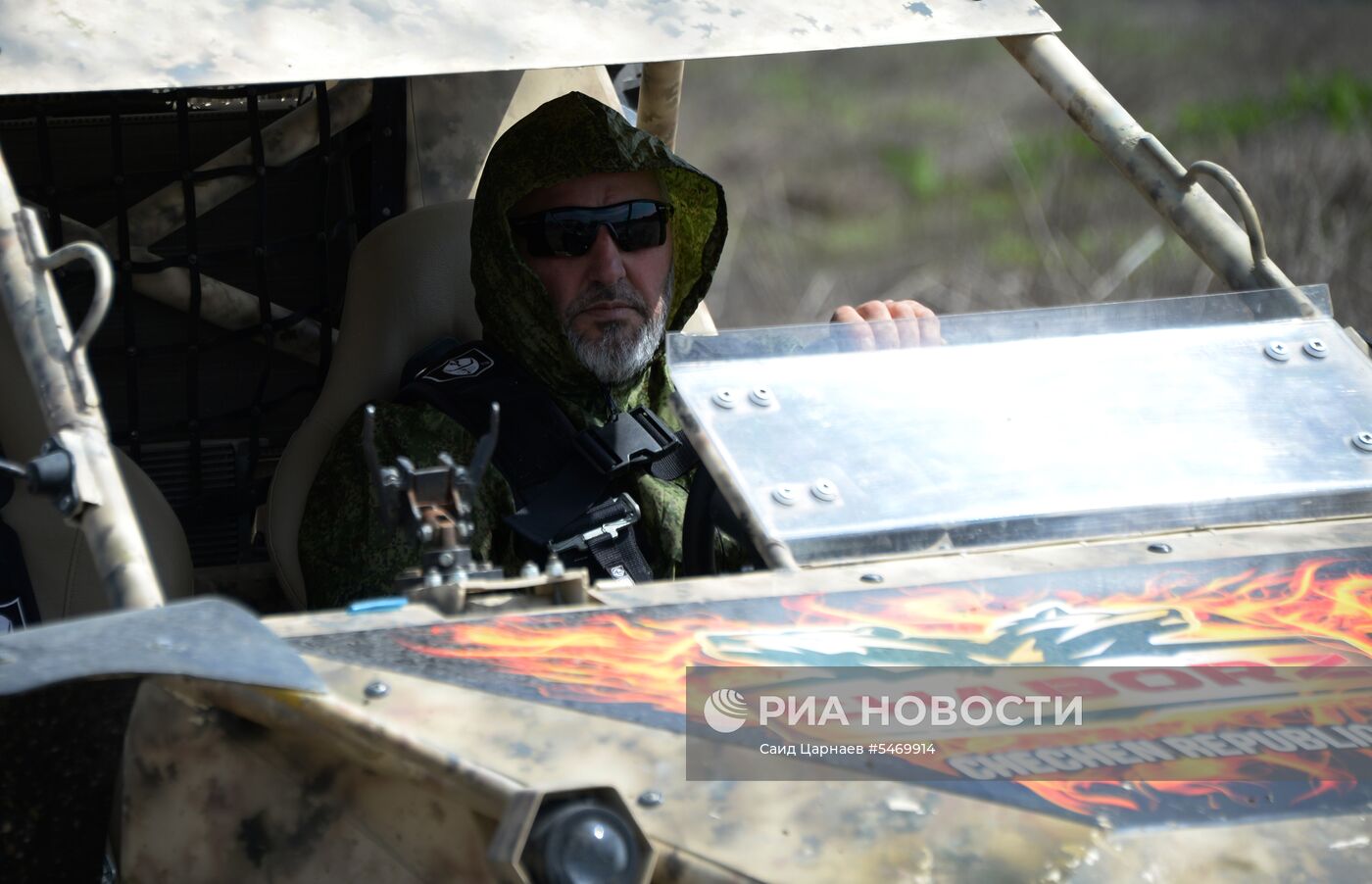 Испытания военных багги в Гудермесе