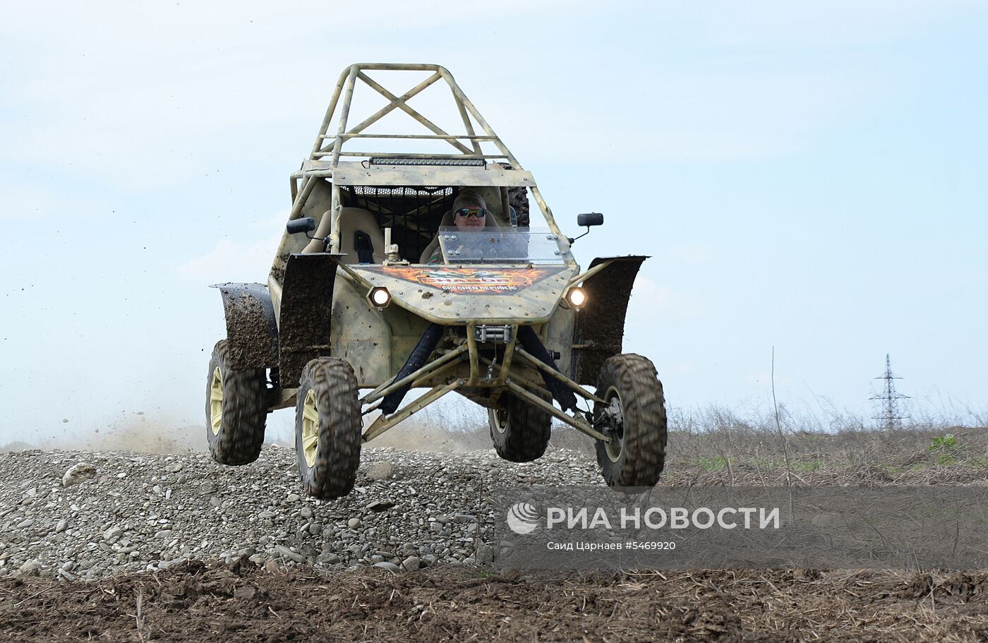 Испытания военных багги в Гудермесе