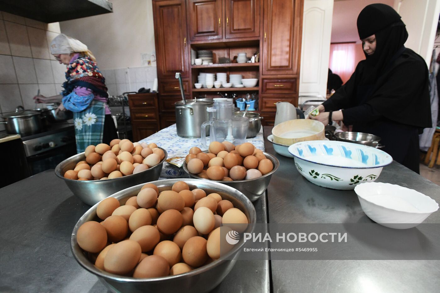 Подготовка к Пасхе в женском монастыре Забайкальского края