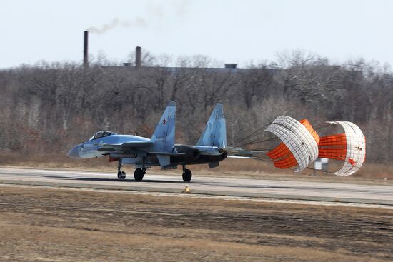 Соревнования военных летчиков "Авиадартс-2018" в Приморье