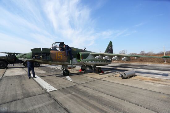 Соревнования военных летчиков "Авиадартс-2018" в Приморье