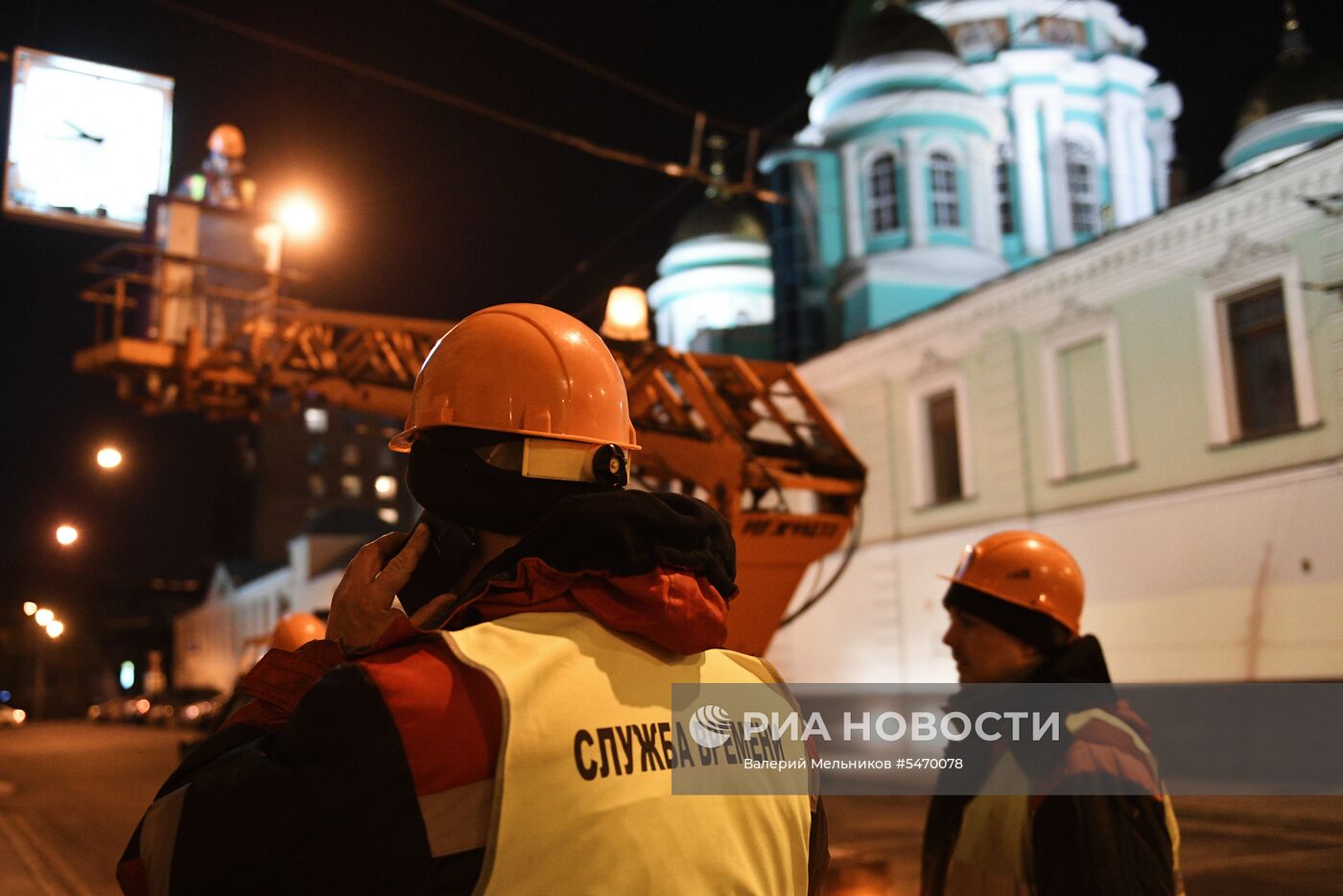 Ремонт и обслуживание московских уличных часов