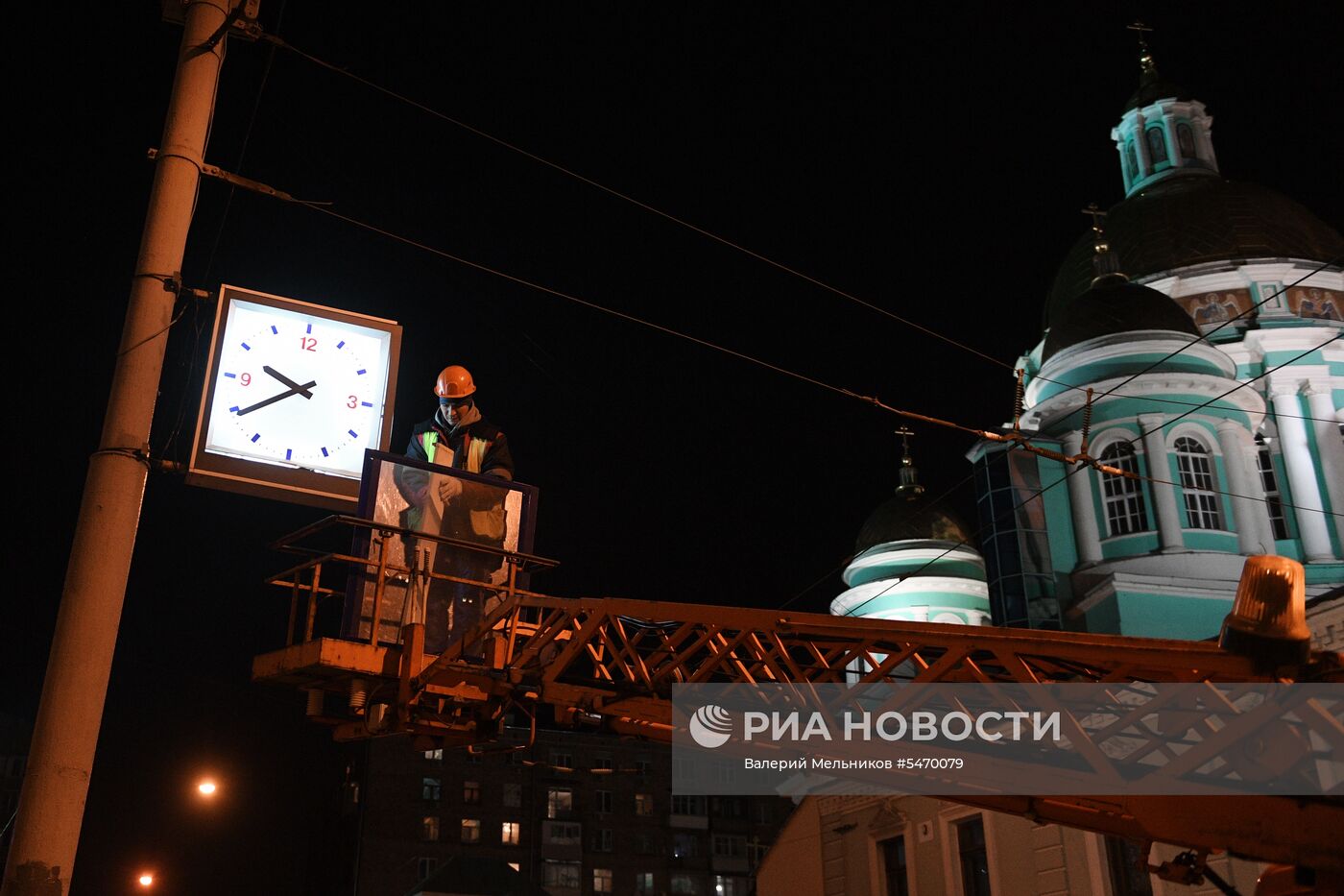 Ремонт и обслуживание московских уличных часов