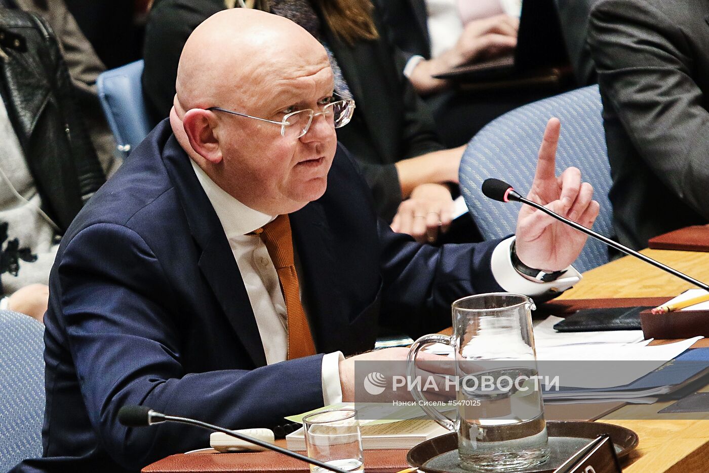 Заседание Совета безопасности ООН