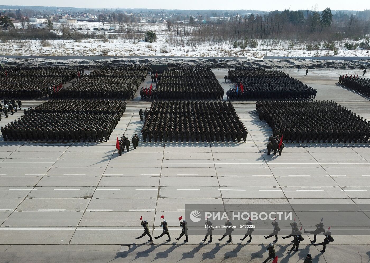 Репетиция Парада Победы