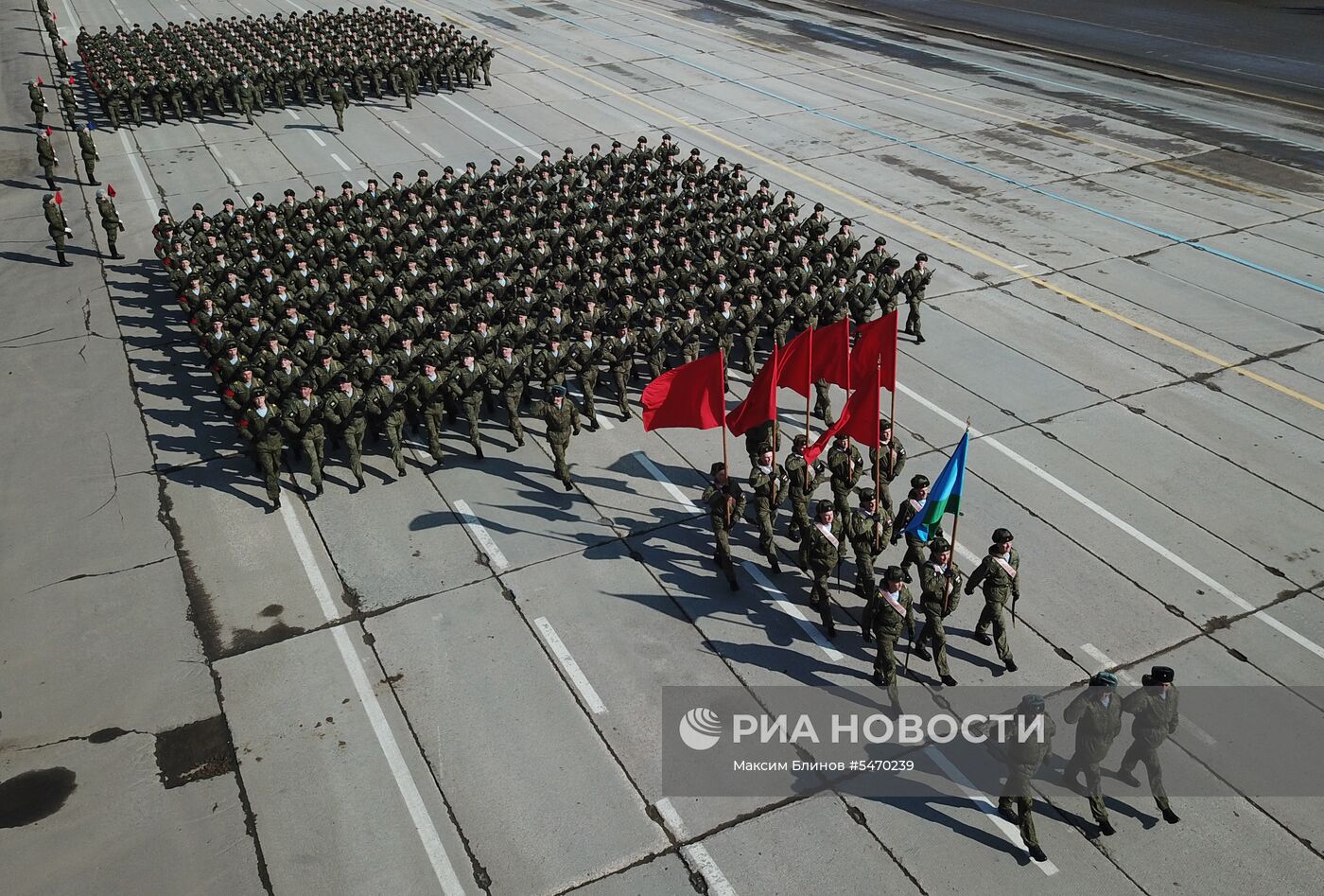 Репетиция Парада Победы