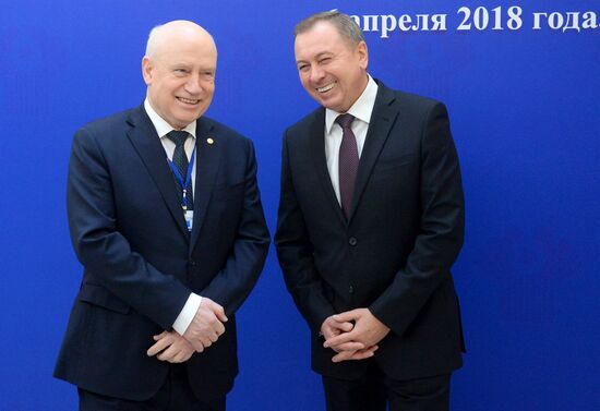 Заседание Совета министров иностранных дел СНГ в Минске