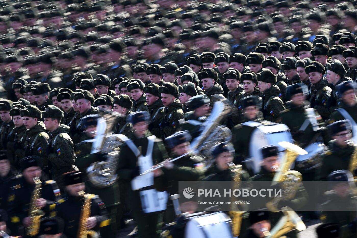 Репетиция Парада Победы