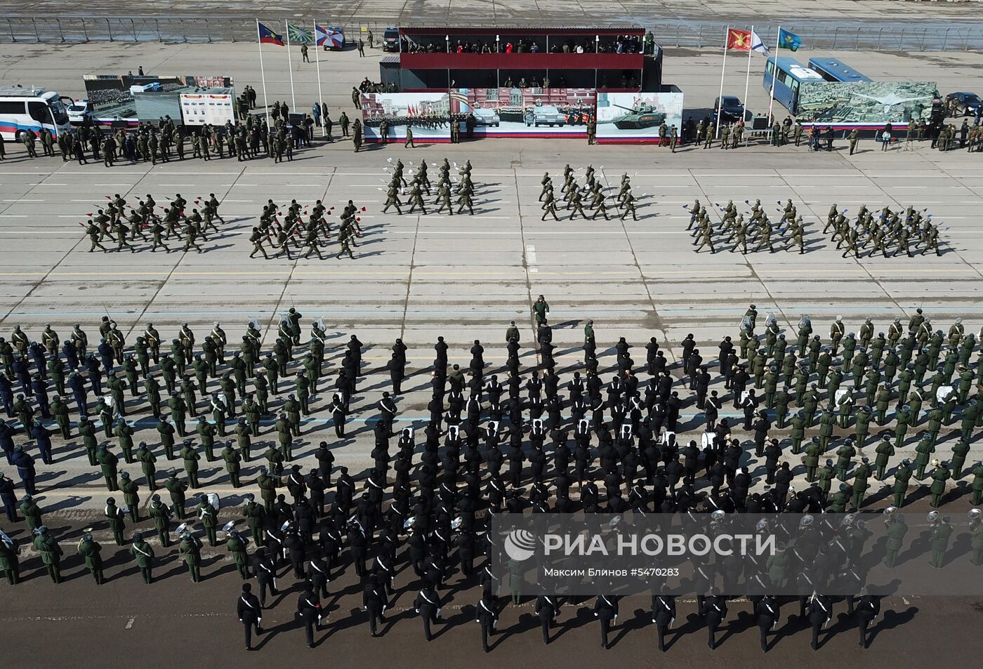 Репетиция Парада Победы