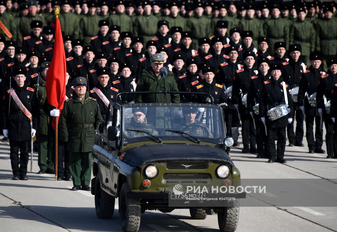 Репетиция Парада Победы