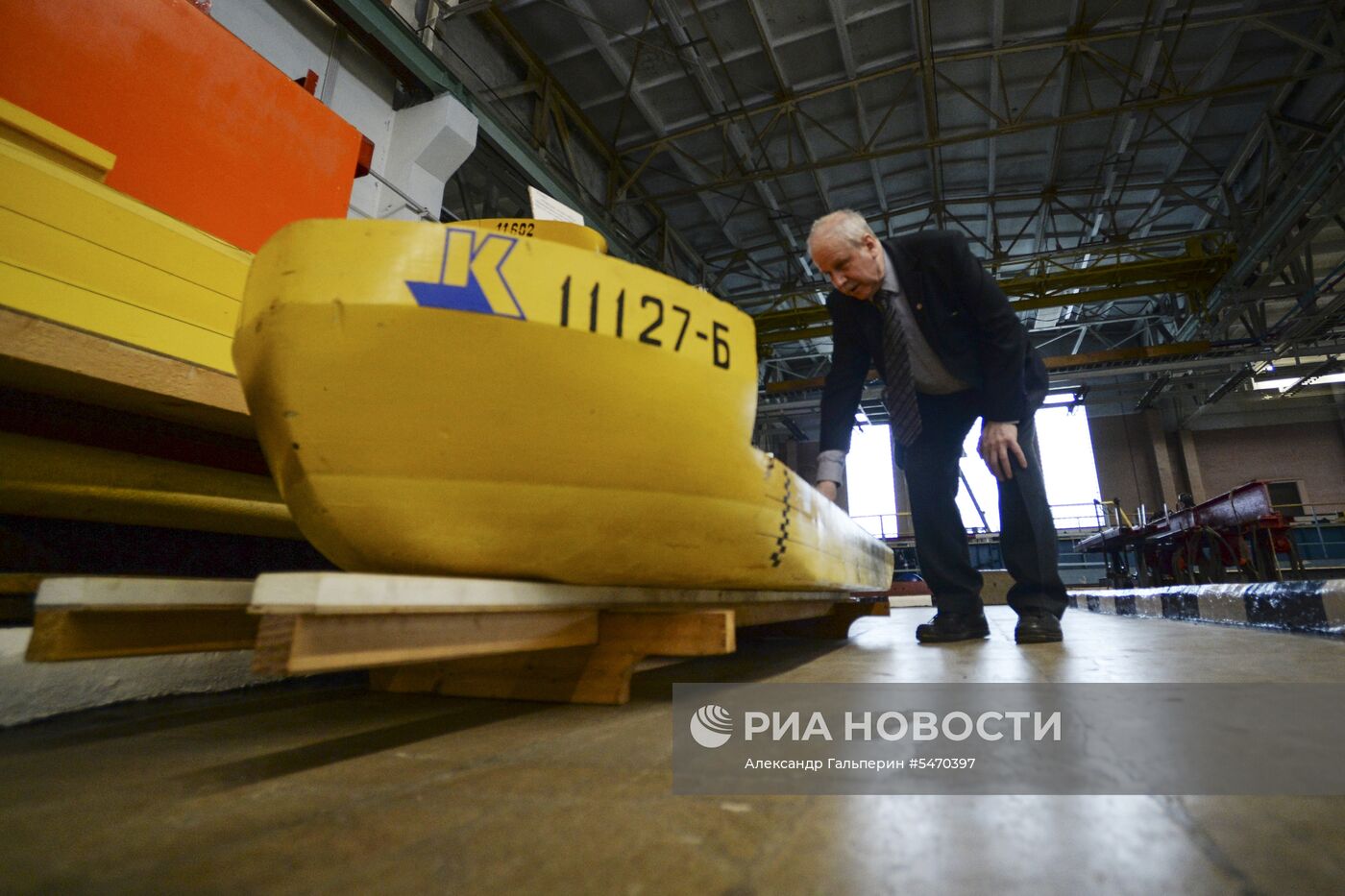 Испытания моделей кораблей и подводных лодок ВМФ в Санкт-Петербурге