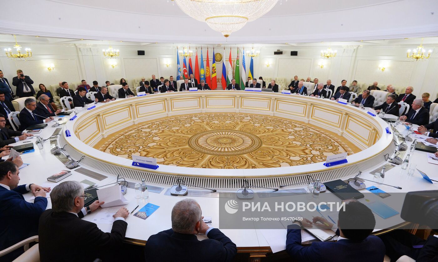 Заседание Совета министров иностранных дел СНГ в Минске