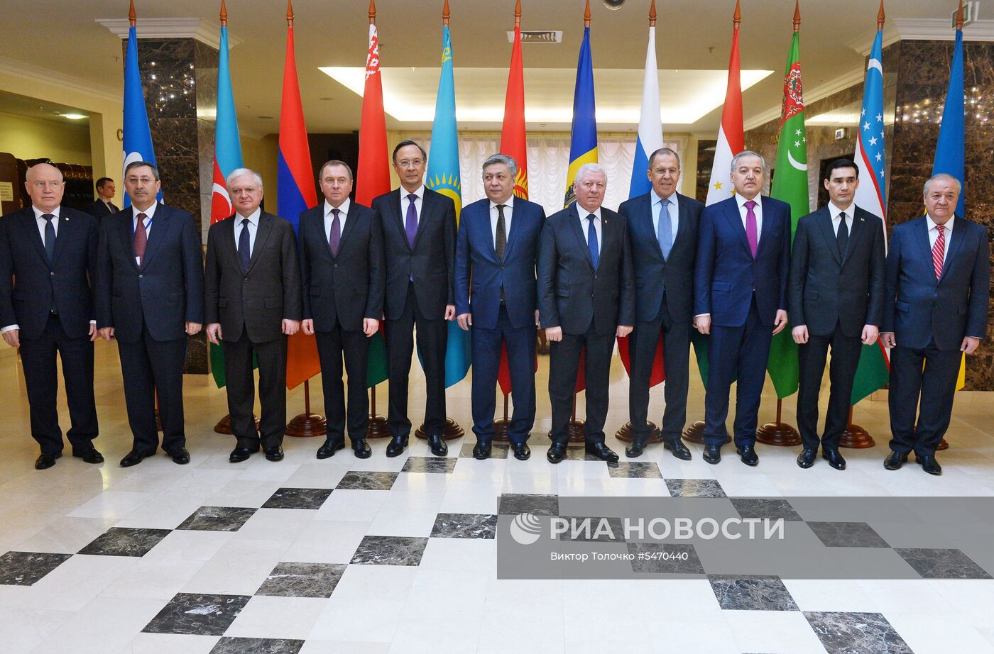 Заседание Совета министров иностранных дел СНГ в Минске