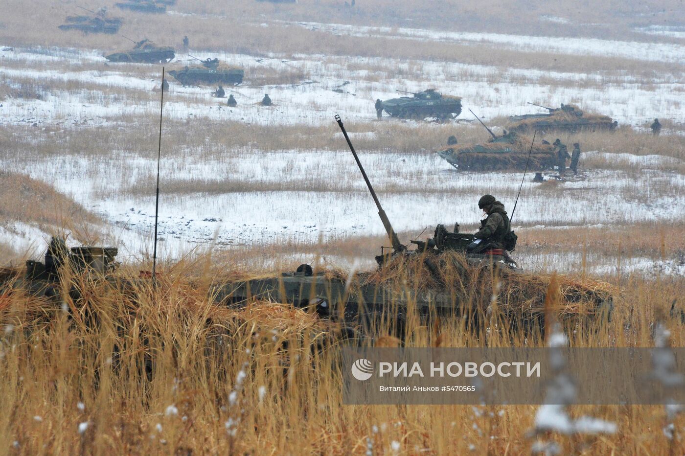 Тактические учения морской пехоты тихоокеанского флота 