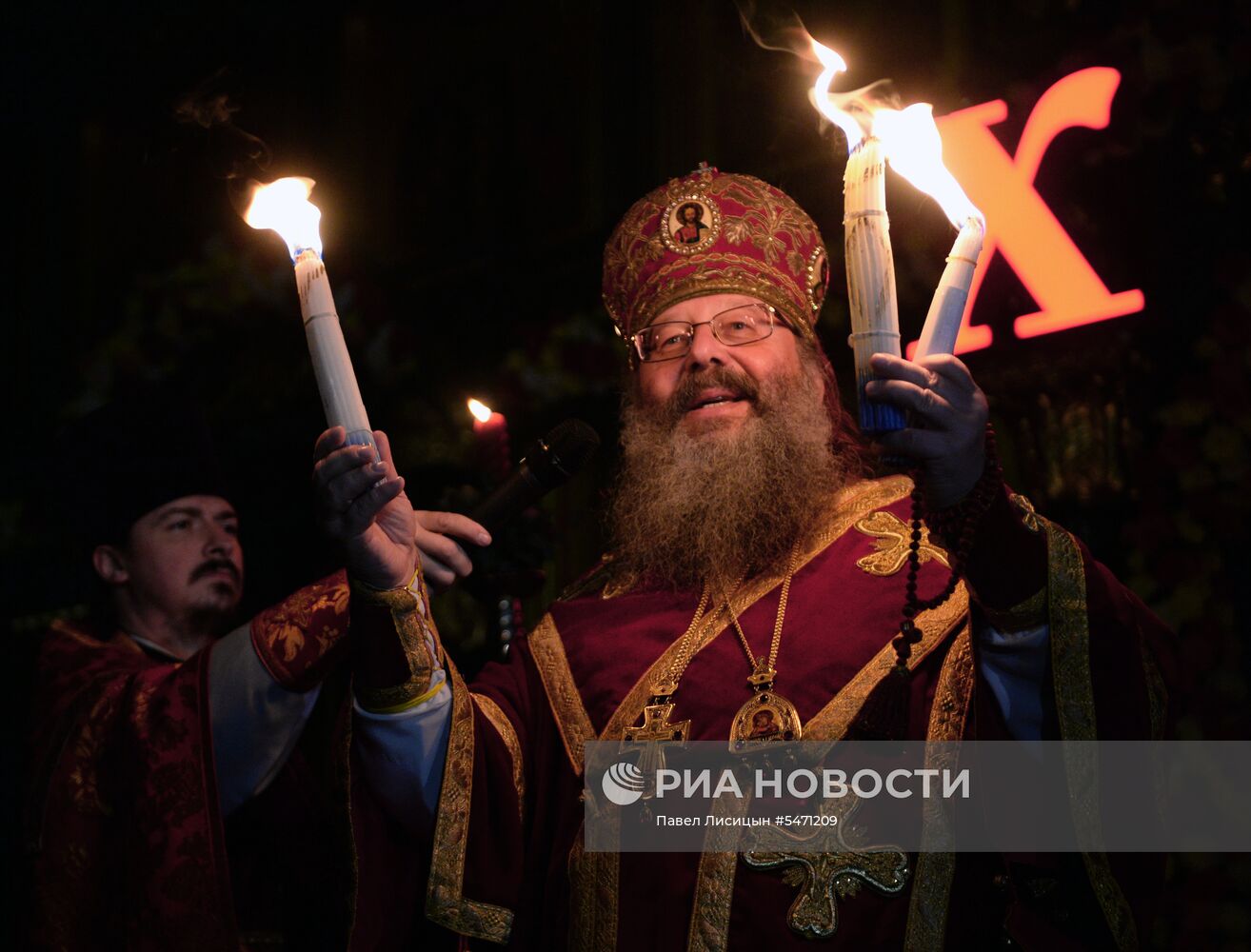 Празднование Пасхи в регионах России