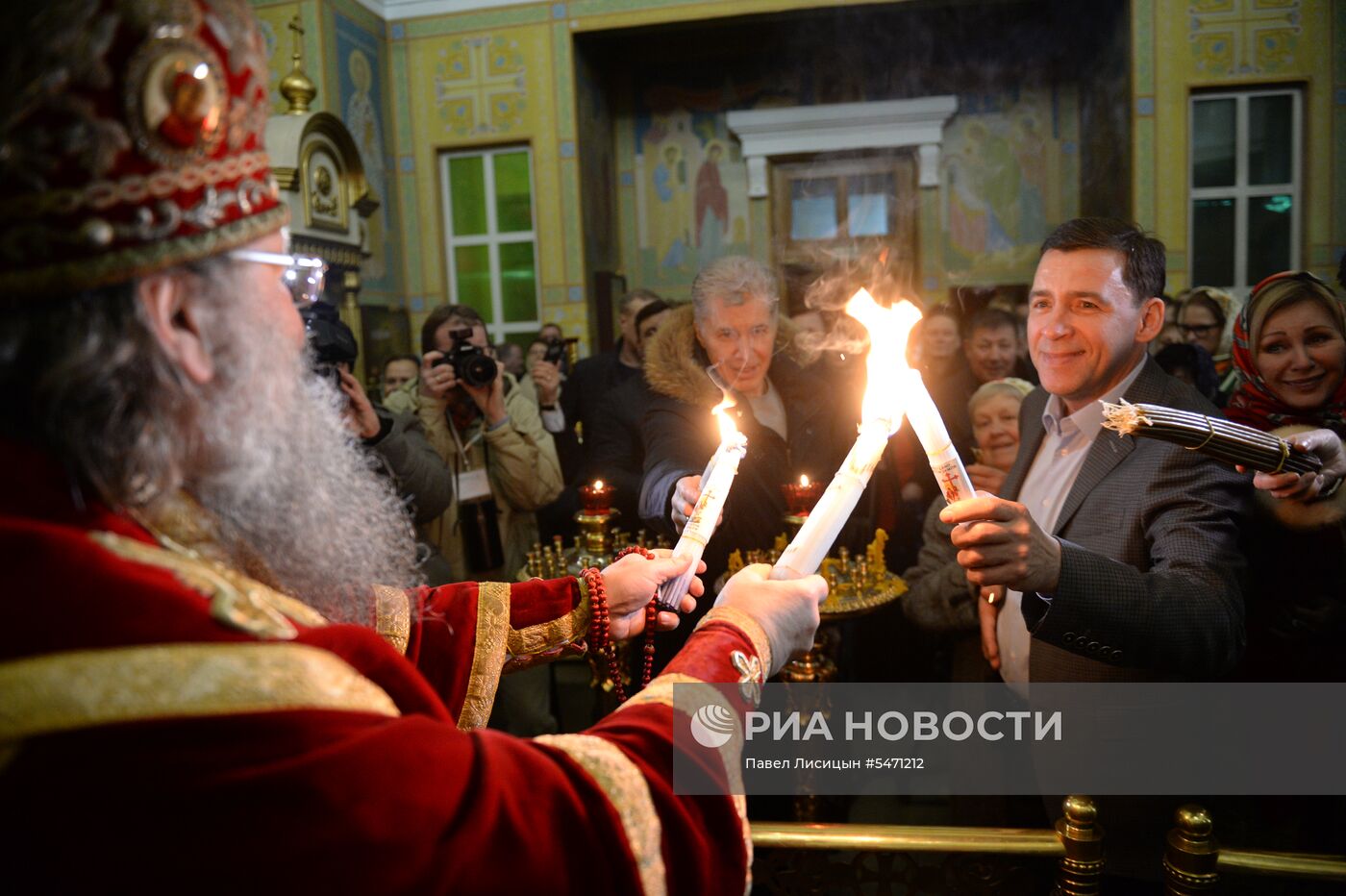 Празднование Пасхи в регионах России