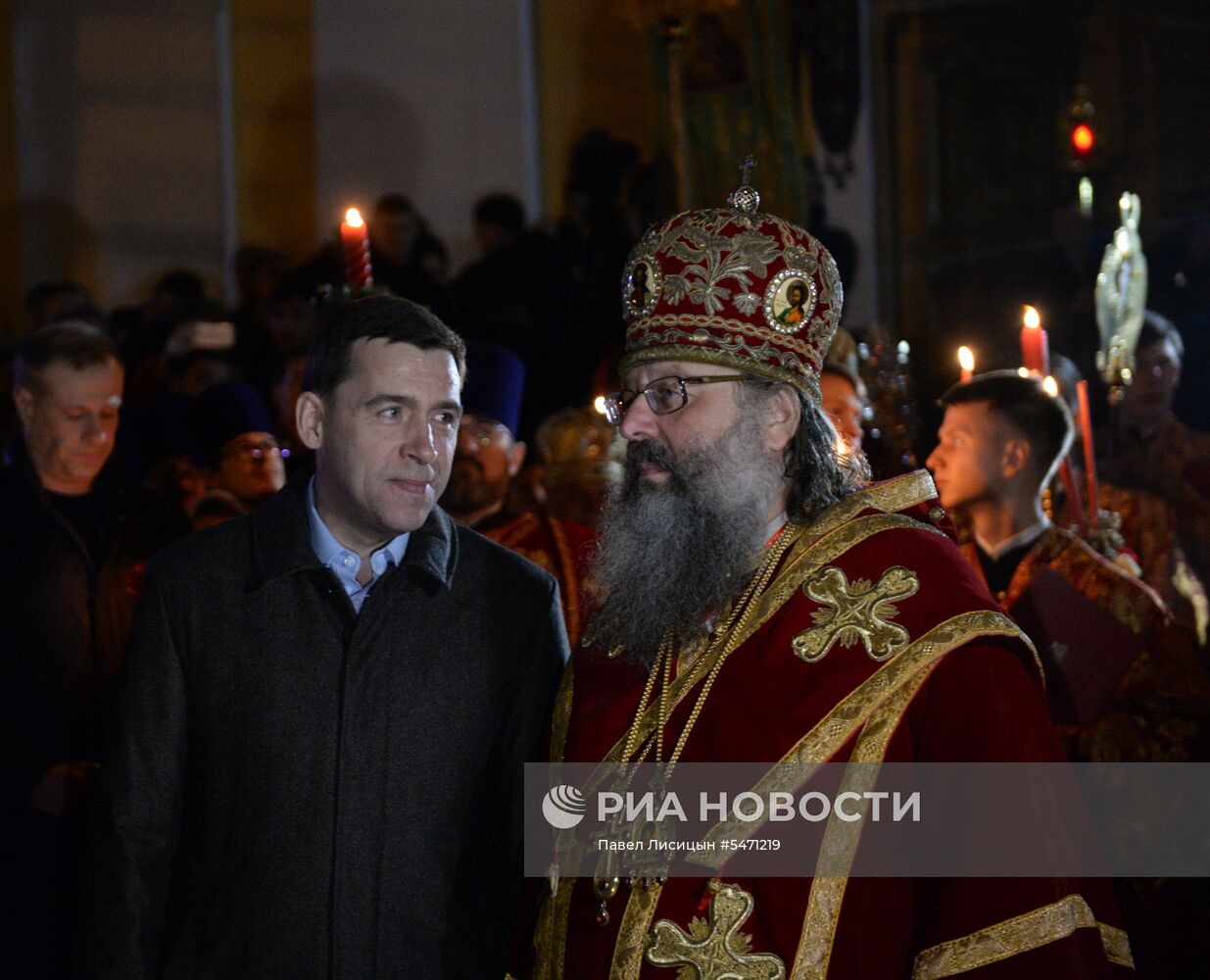 Празднование Пасхи в регионах России