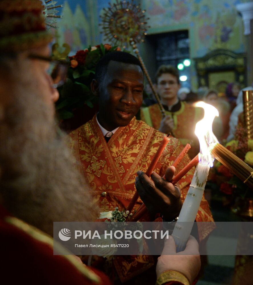 Празднование Пасхи в регионах России