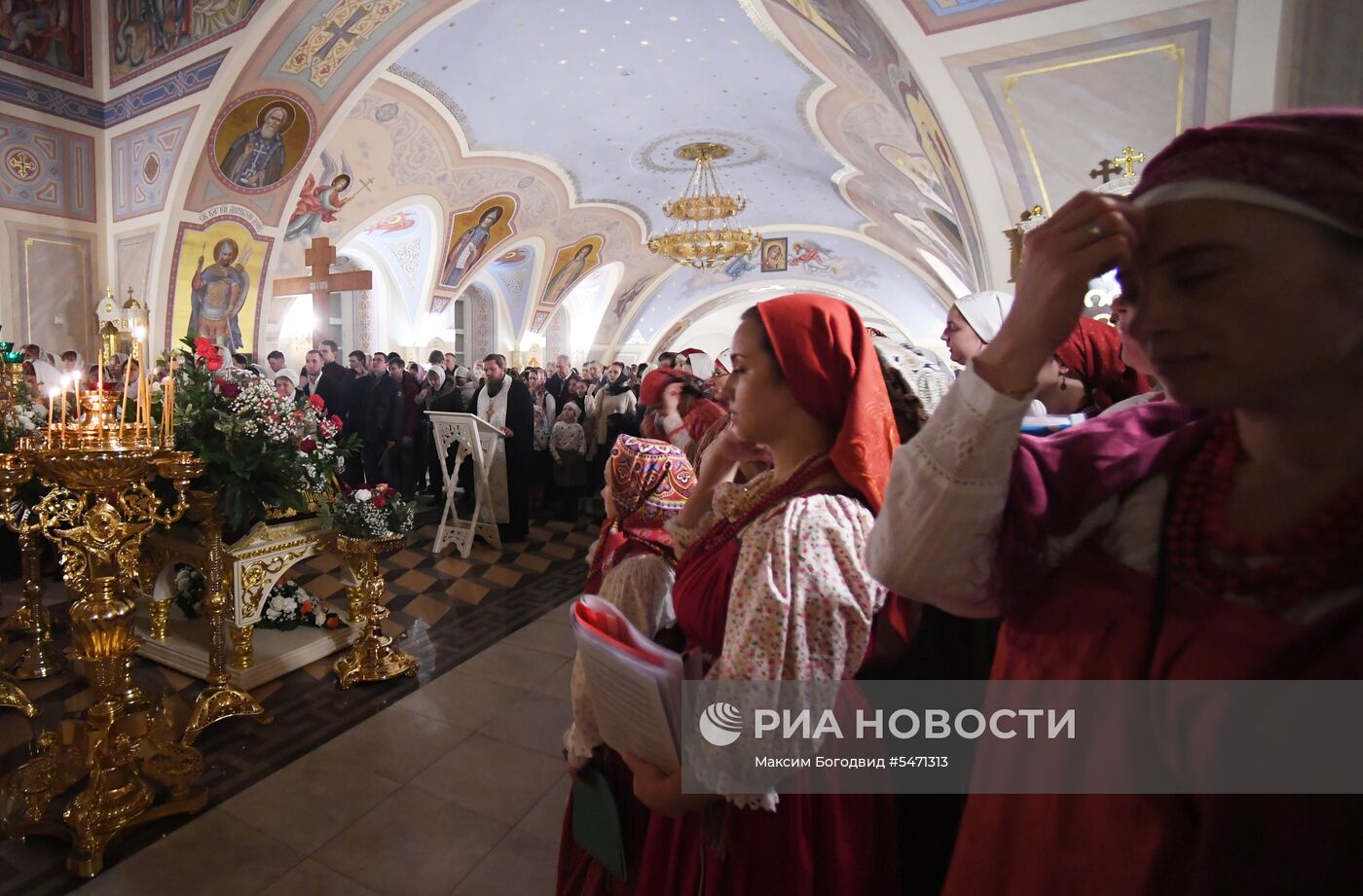 Празднование Пасхи в регионах России