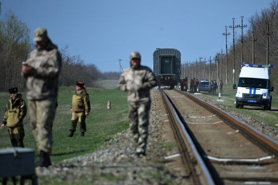 Последствия ДТП в Крыму