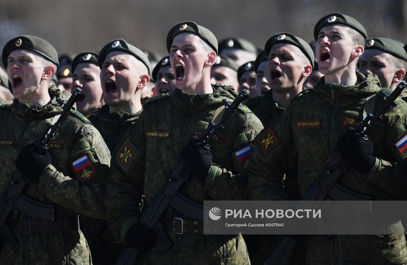 Репетиция парада Победы