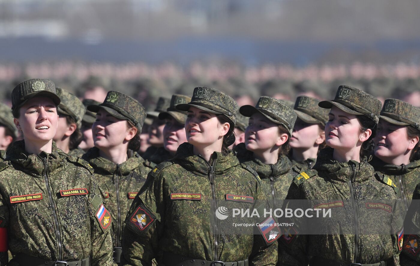 Репетиция парада Победы