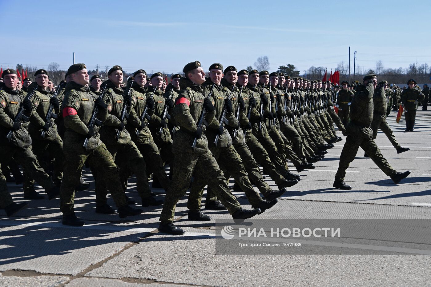 Репетиция парада Победы