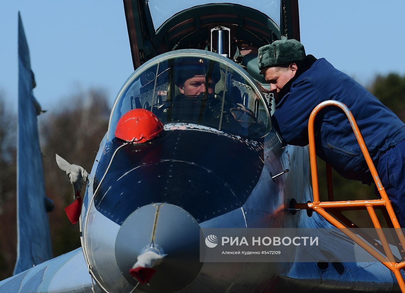 Репетиция воздушной части парада Победы 