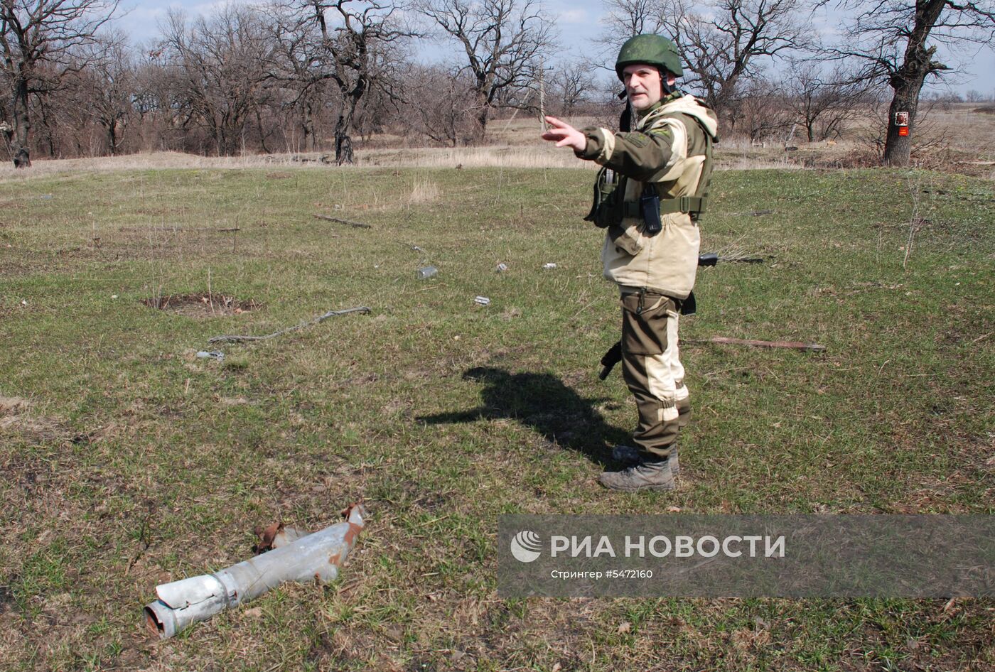 Ситуация на линии разграничения в Луганской области