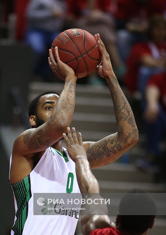 Баскетбол. Кубок Европы. Матч "Локомотив-Кубань" - "Дарюшшафака"